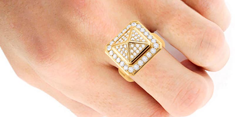 Crystal Statement Ring